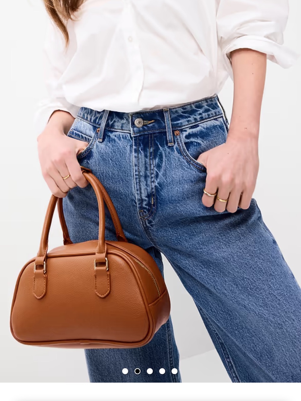 Old navy mini bowler bag